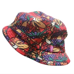 Rare Mishka Men's‎ Bucket Hat, Pop Art, Fruit Bananas. Large